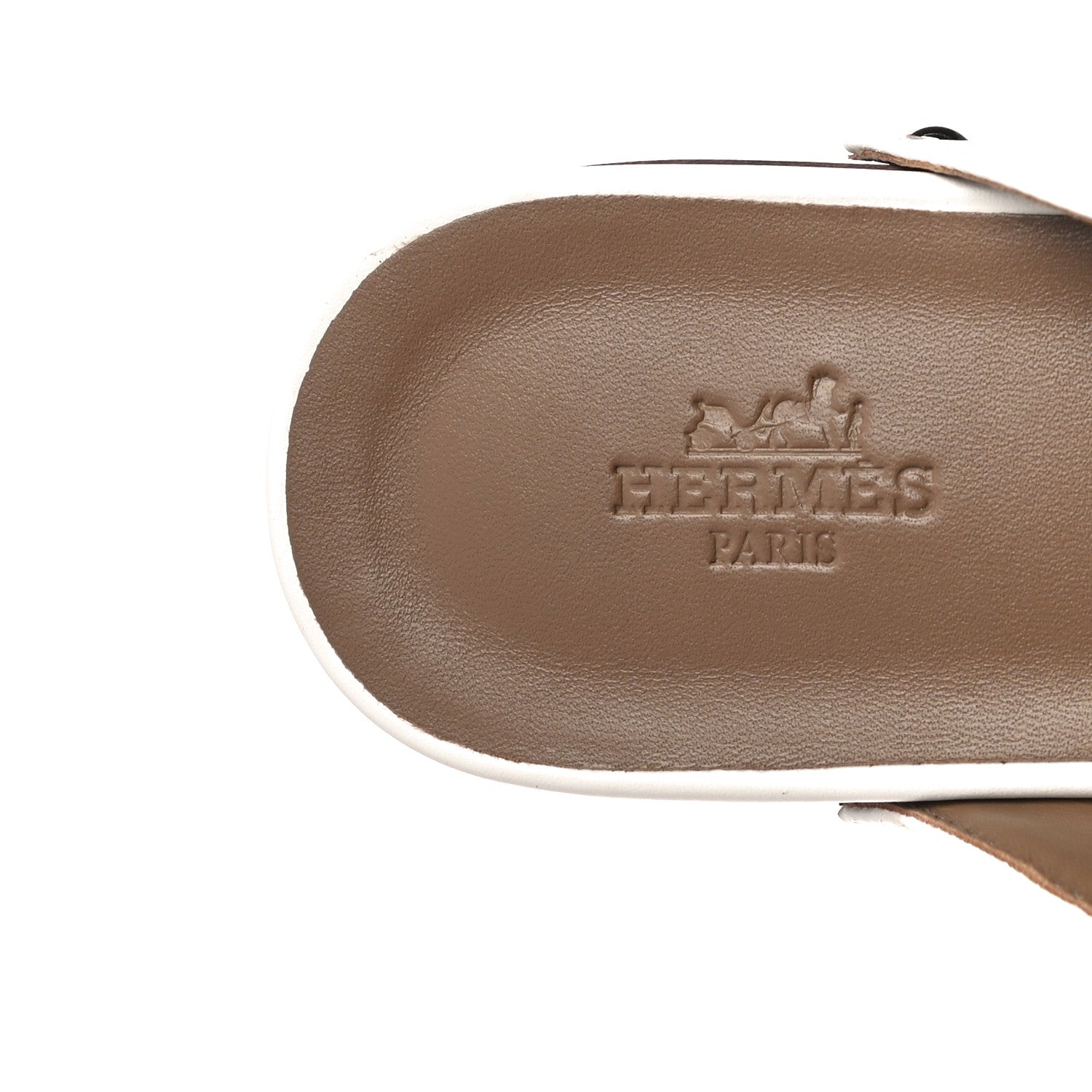 Hermes Calfskin Carlotta Mules 36 White 8 of 11