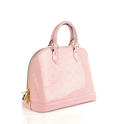 Louis Vuitton Vernis Alma PM Rose Ballerine 3 of 9