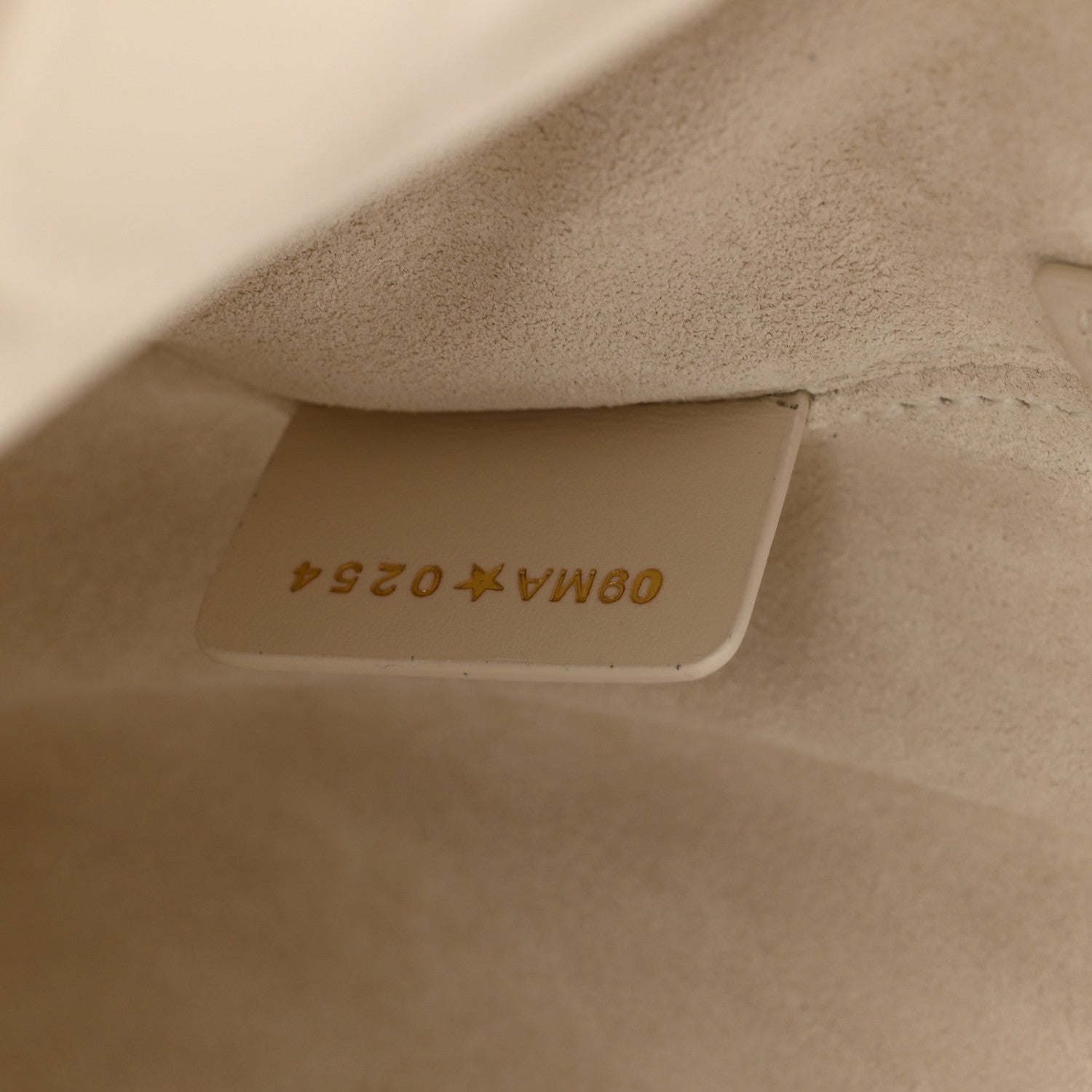 Christian Dior Calfskin Macrocannage Medium Toujours Latte 1921732