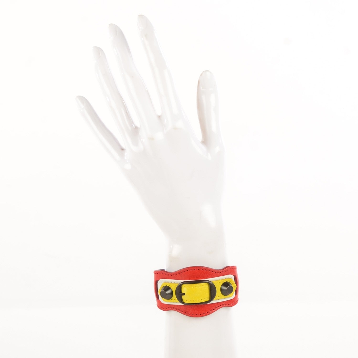 Balenciaga Agneau Arena Classic Hardware M Bracelet 2 of 8