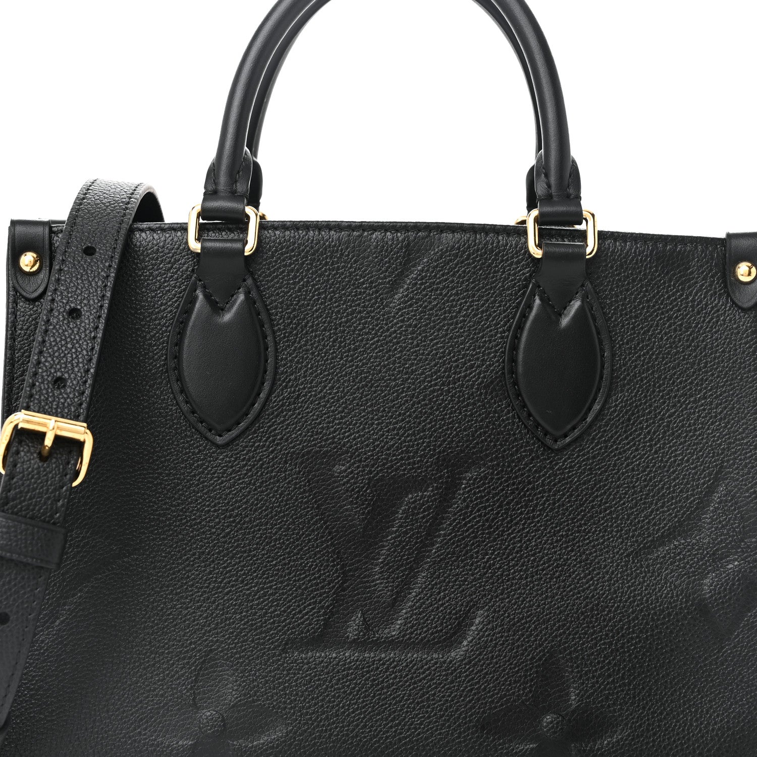 Louis Vuitton Empreinte Monogram Giant Onthego PM Black 7 of 9