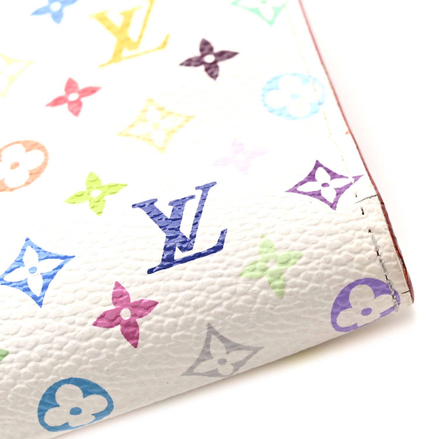 Louis Vuitton Monogram Multicolor Insolite Wallet White Eglantine 9 of 13