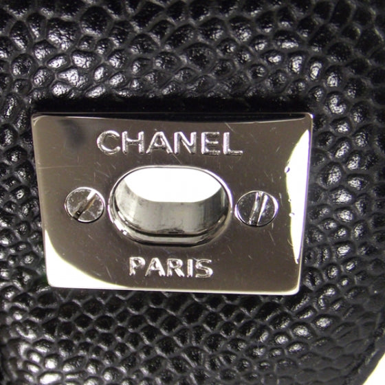 Chanel Caviar Maxi Flap Black 10 of 11