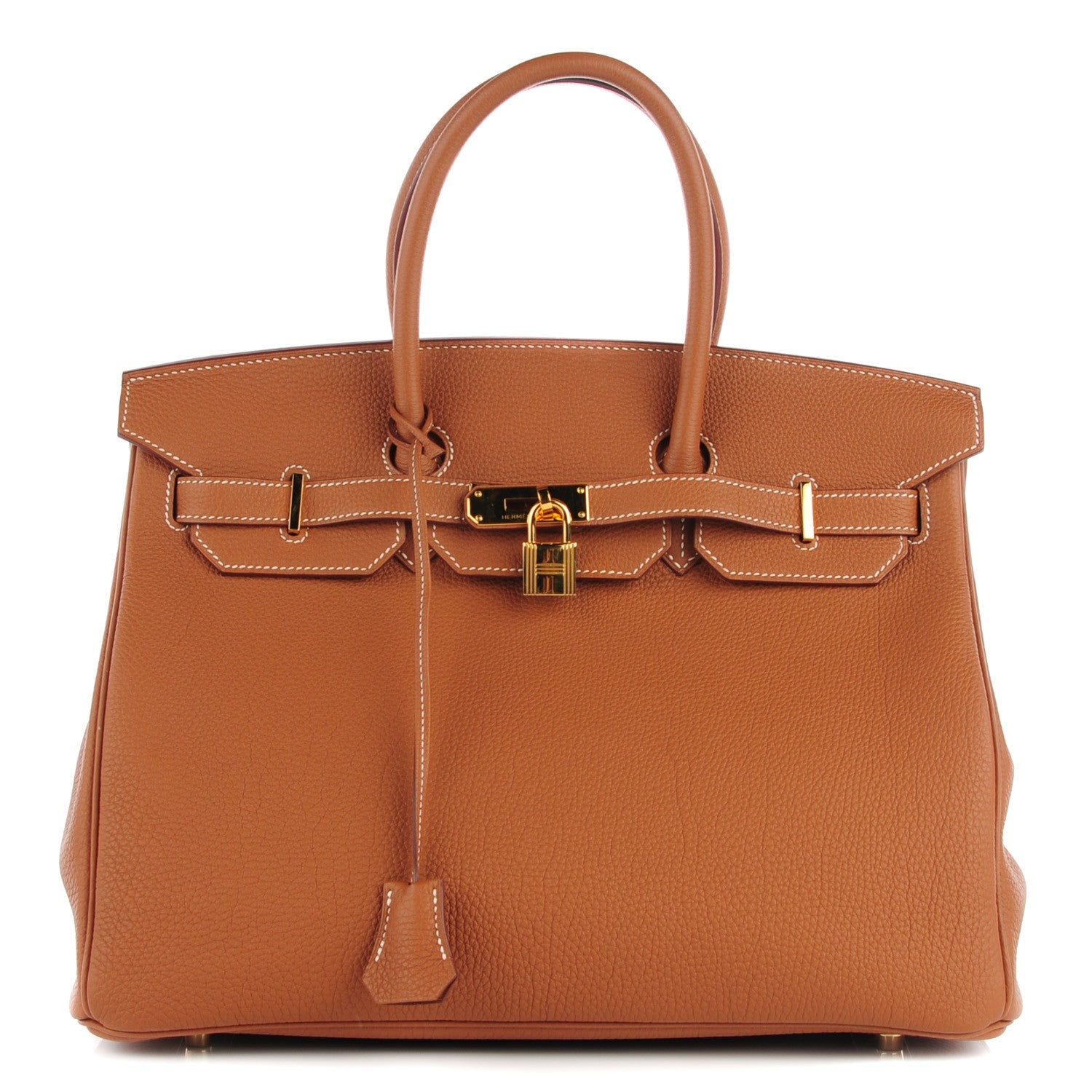 Hermes Togo Birkin 35 Gold 1 of 16