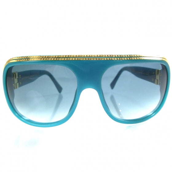 Louis Vuitton Millionaire Sunglasses Teal 3 of 10