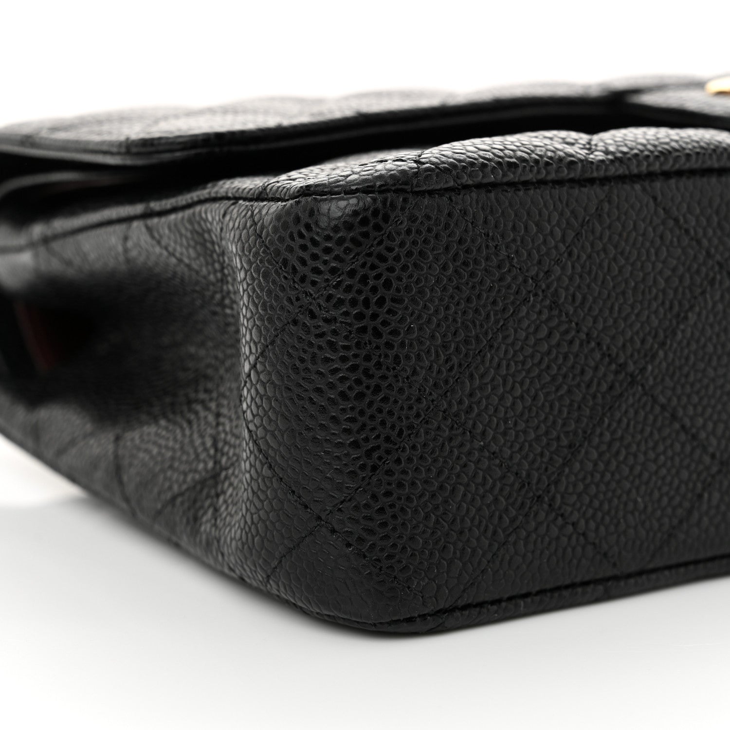 Chanel Caviar Quilted Medium Double Flap Black 9 of 10