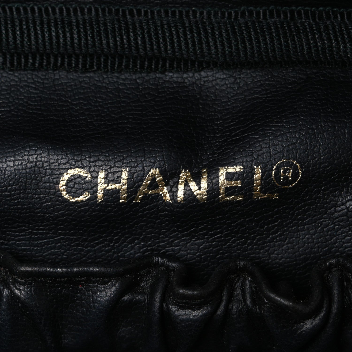 Chanel Caviar CC Vanity Cosmetic Case Black 6 of 7