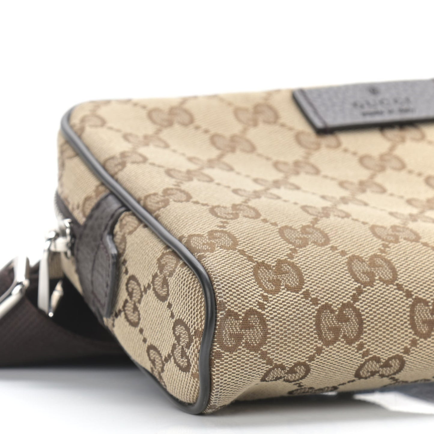 Monogram Belt Bag Dark Brown