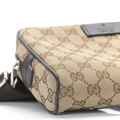 Gucci Monogram Belt Bag Dark Brown 8 of 9