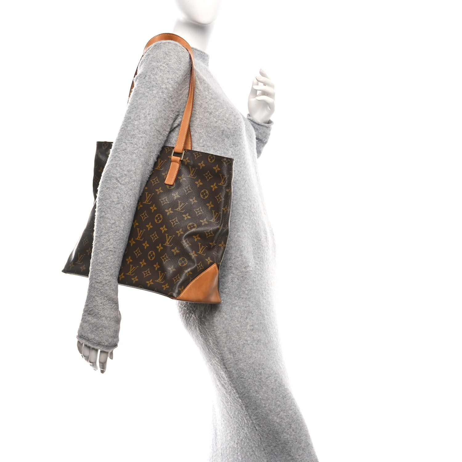 Louis Vuitton Monogram Cabas Mezzo 2 of 9