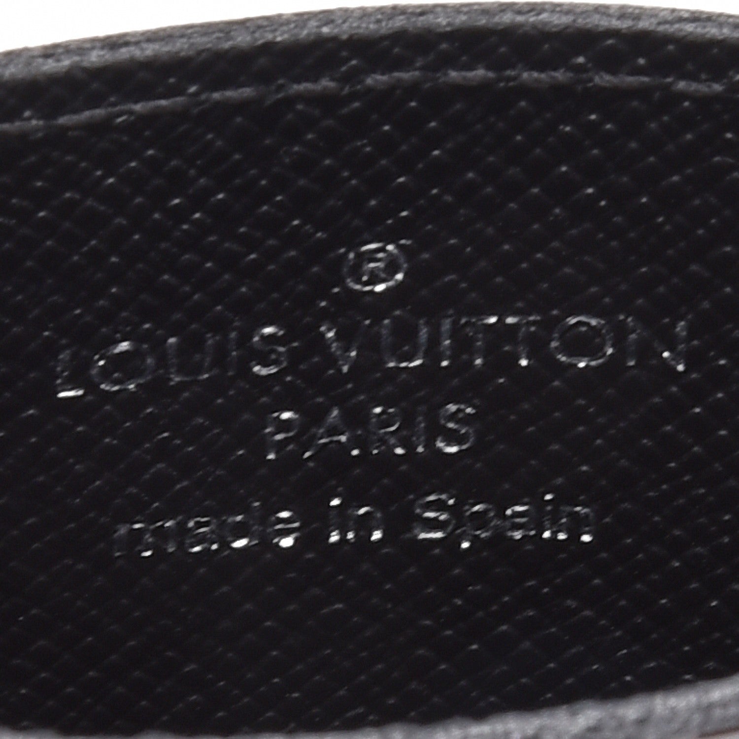 Louis Vuitton Epi Electric Card Holder Black 5 of 7