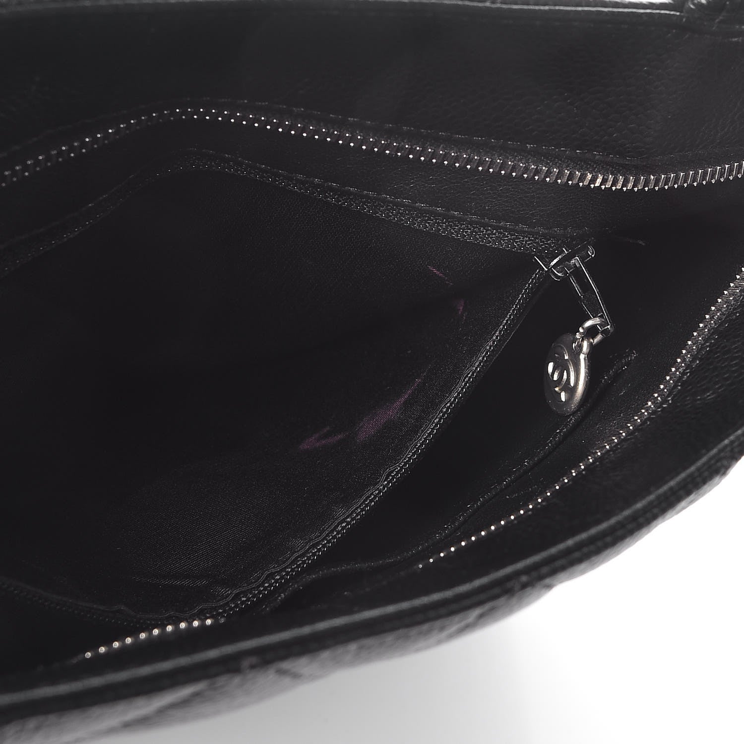 Chanel Caviar Quilted Medallion Tote Black 9 of 9