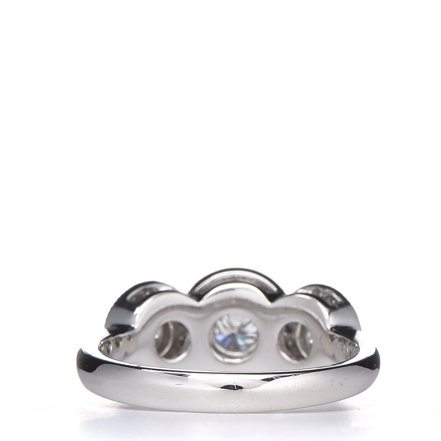 Platinum Diamond Circlet Ring 49 4.75