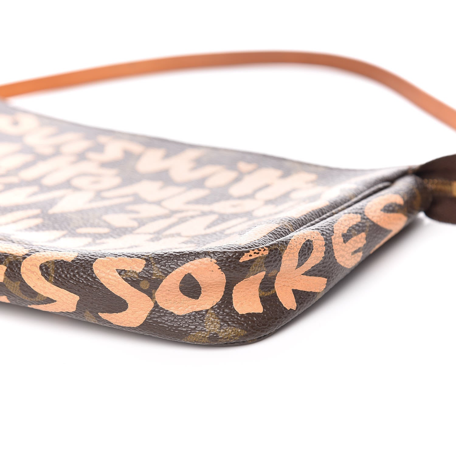 Louis Vuitton Monogram Graffiti Pochette Accessories Peach 15 of 15