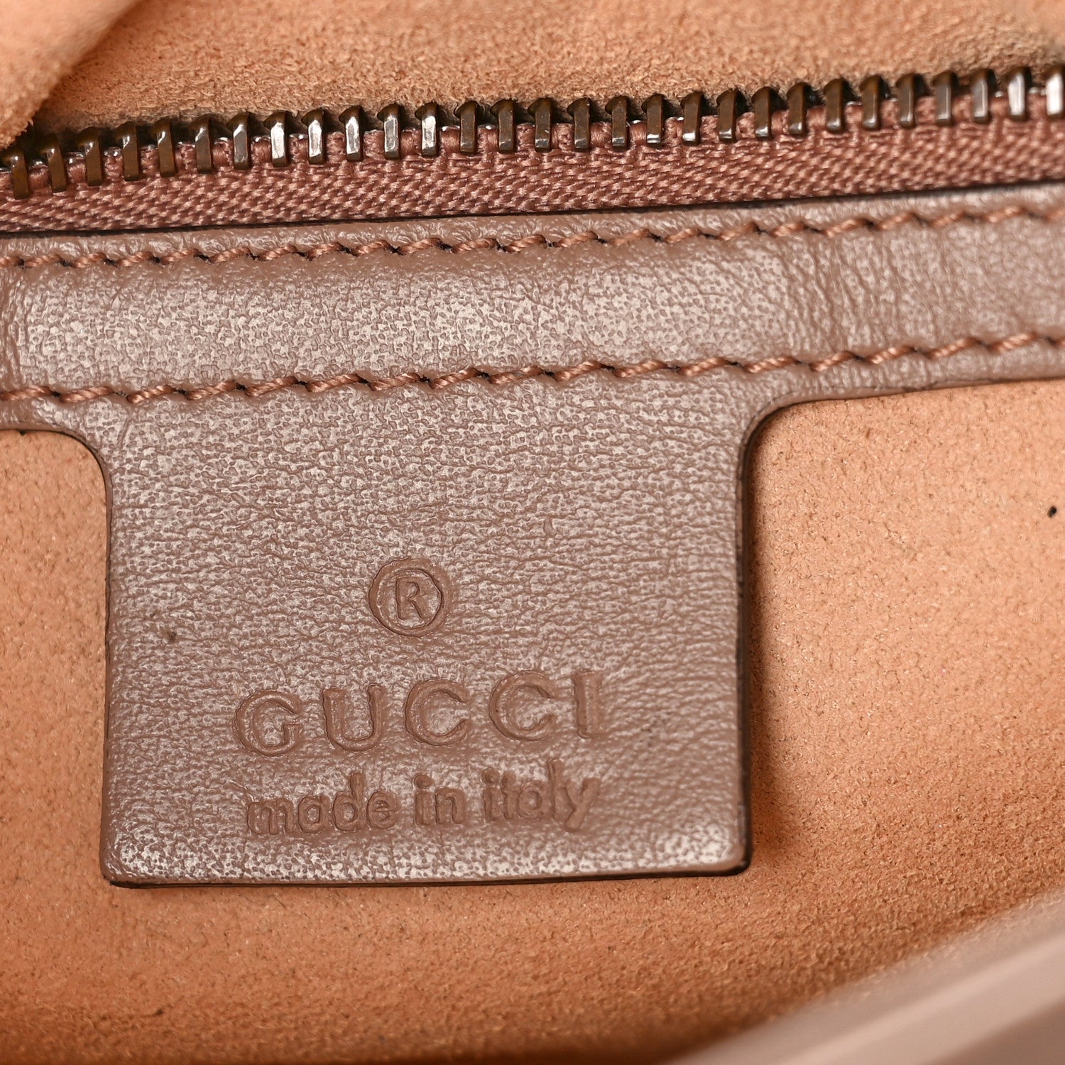 Gucci Calfskin Matelasse Small GG Marmont Shoulder Bag Porcelain Rose 5 of 8