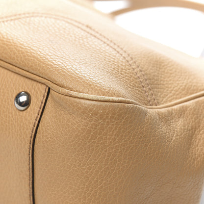 Gucci Calfskin Large Princy Tote Light Brown 10 of 13