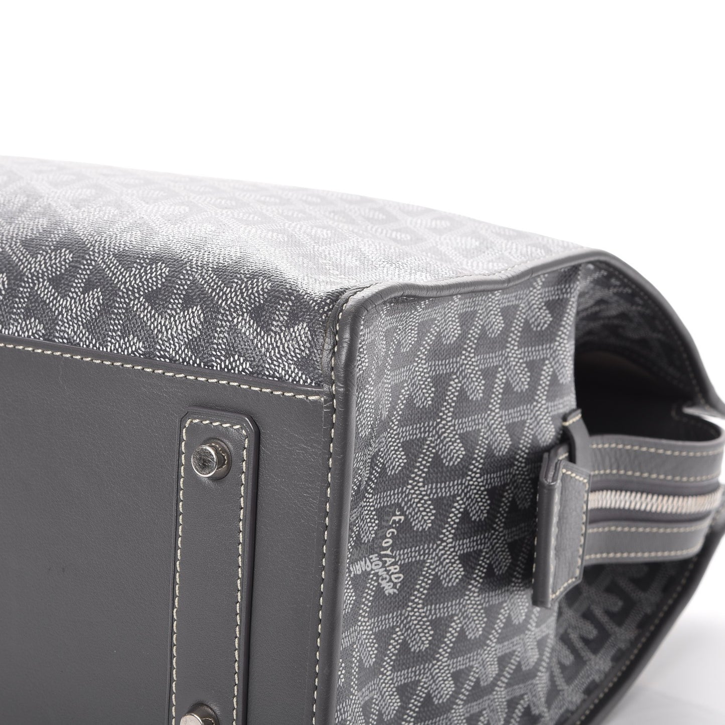 Goyardine Marquises Tote Grey