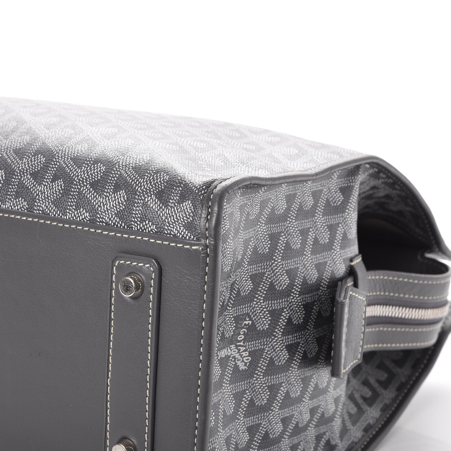 Goyard Goyardine Marquises Tote Grey 12 of 13