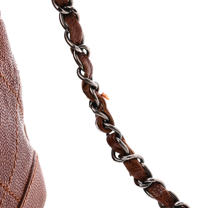 Chanel Caviar Outdoor Ligne Flap Brown 11 of 12