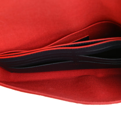 Louis Vuitton Empreinte Pochette Felicie Chain Wallet Marine Rouge 6 of 12