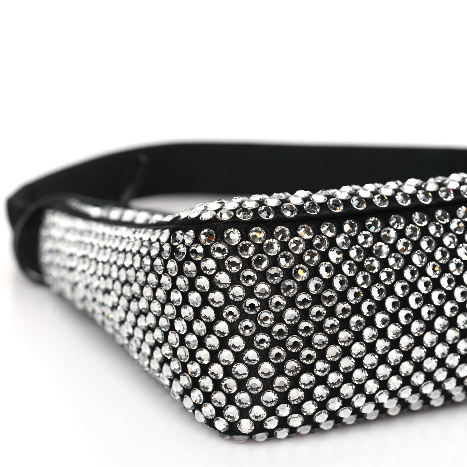 Prada Satin Crystal Mini Re-Edition 2000 Bag Cristal 7 of 9