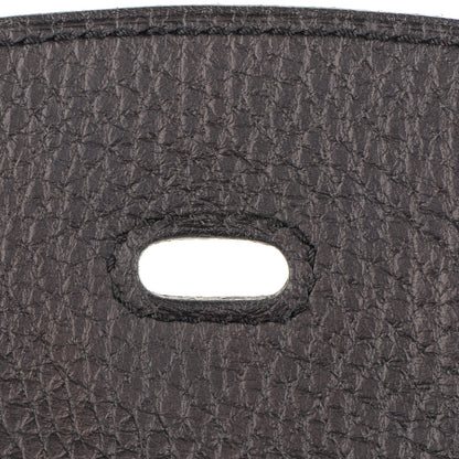 Hermes Taurillon Clemence Lindy 30 Black 8 of 16