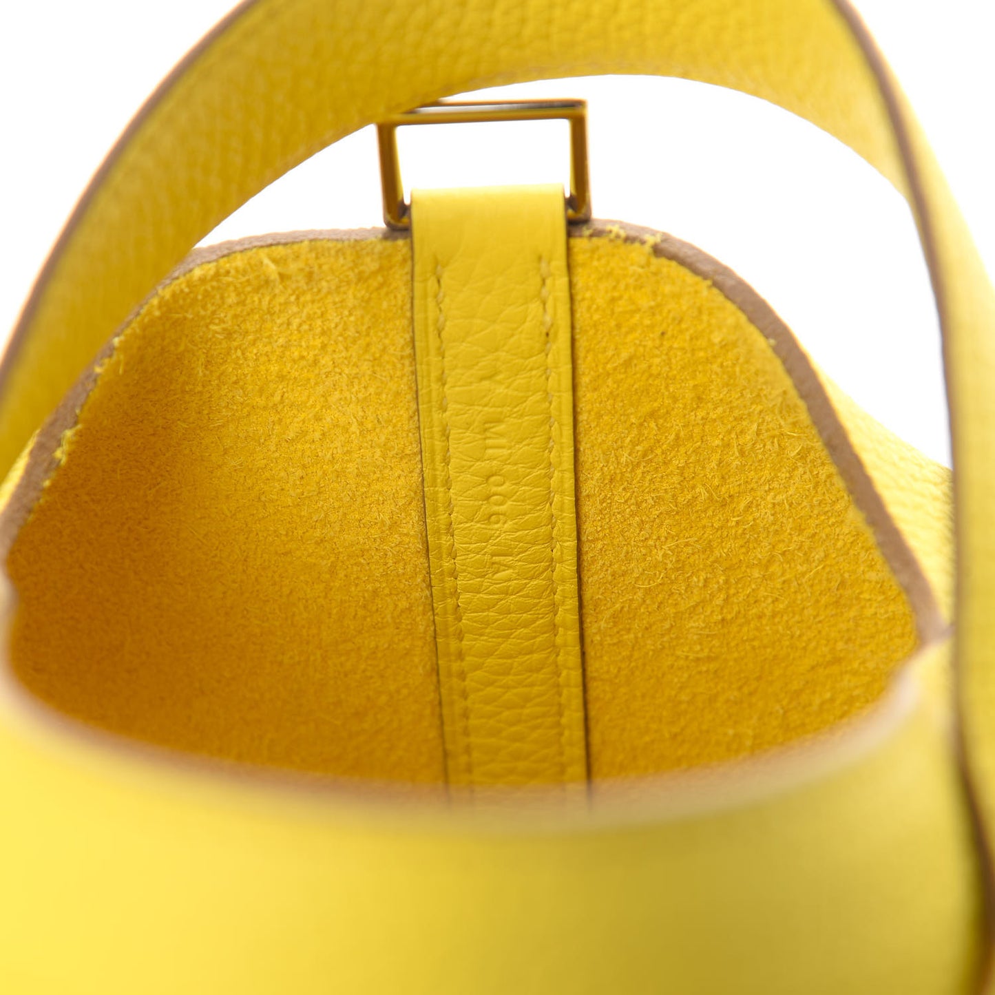 Taurillon Clemence Picotin Lock 18 PM Lime