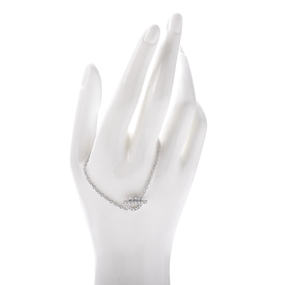 Hermes 18K White Gold Diamond Finesse Bracelet ST 2 of 5