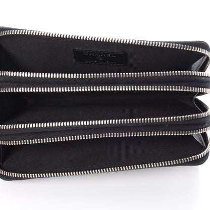 Chanel Caviar Quilted Zip Around Phone Holder Black 5 of 7