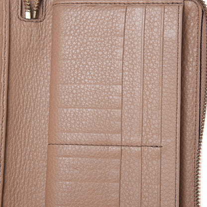 Gucci Calfskin Soho Zip Around Wallet Camelia 14 of 14