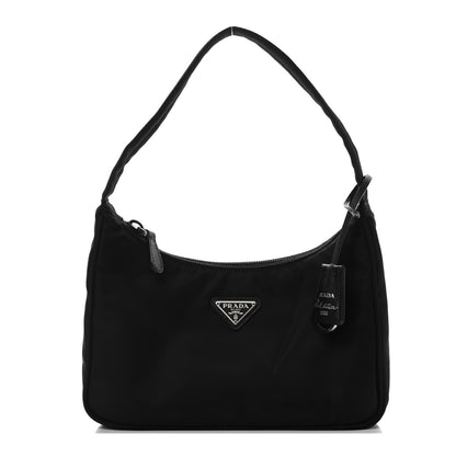 Prada Tessuto Nylon Mini Re-Edition 2000 Bag Black 1 of 5