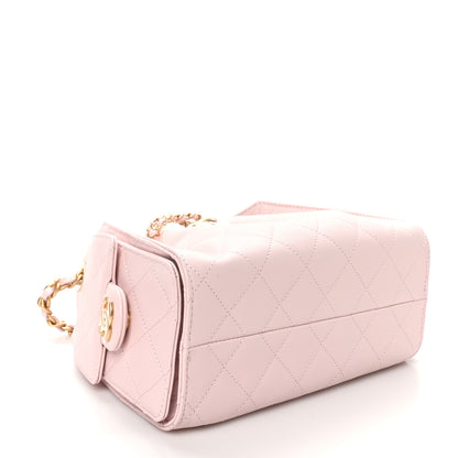 Chanel Caviar Quilted Mini Chanel 25 Handbag Light Pink 4 of 10