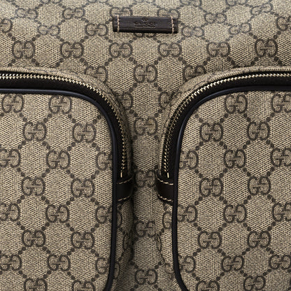 Gucci GG Plus Monogram Front Pocket Messenger Dark Brown 9 of 11
