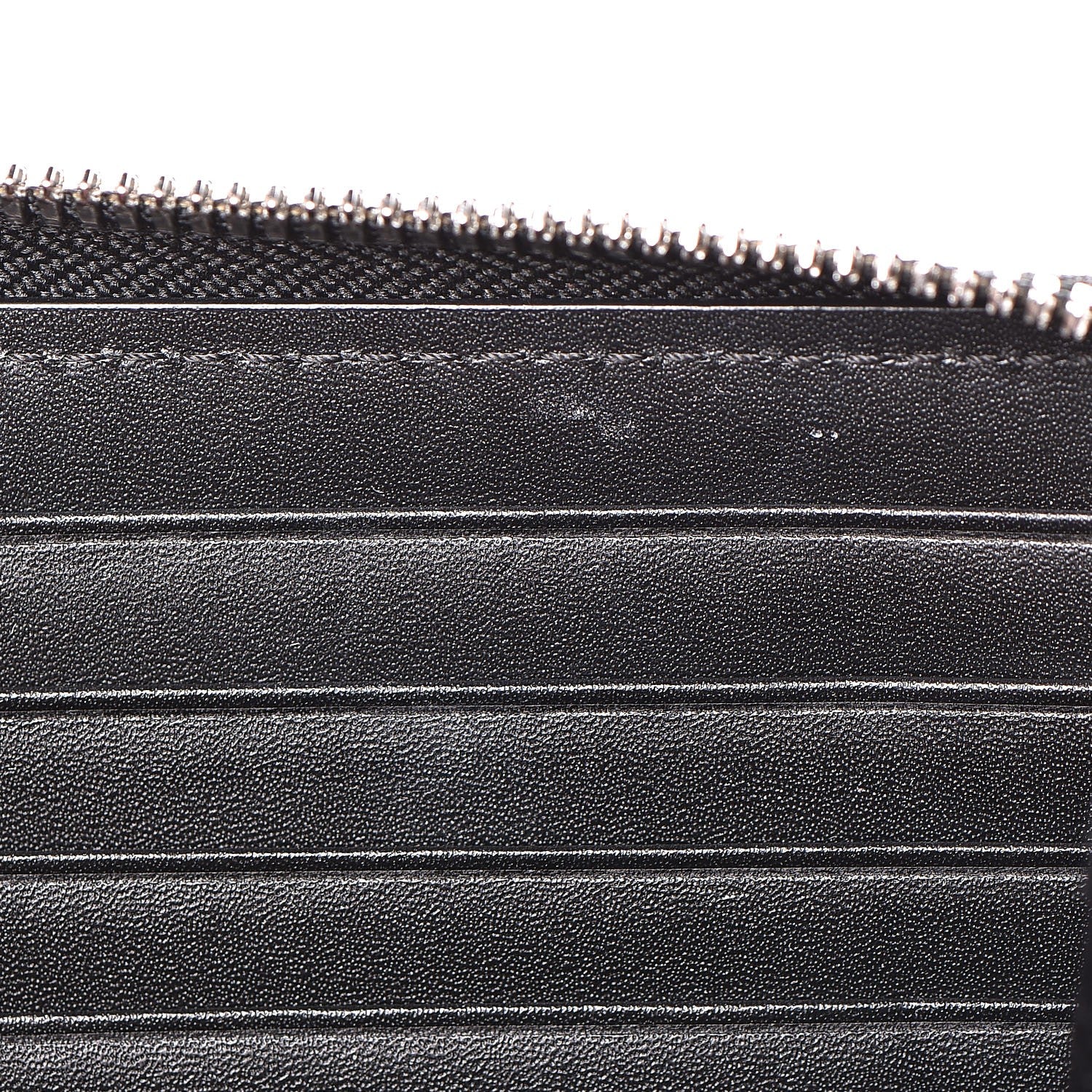 MCM Visetos Large Zip Around Wallet Silver 9 of 11