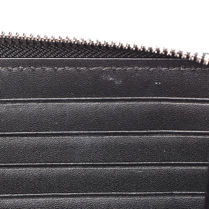 MCM Visetos Large Zip Around Wallet Silver 9 of 11