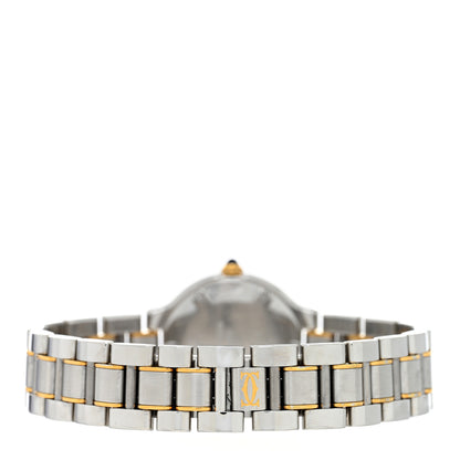 Cartier Stainless Steel 18K Yellow Gold 28mm Must de 21 Quartz Watch 3 of 5