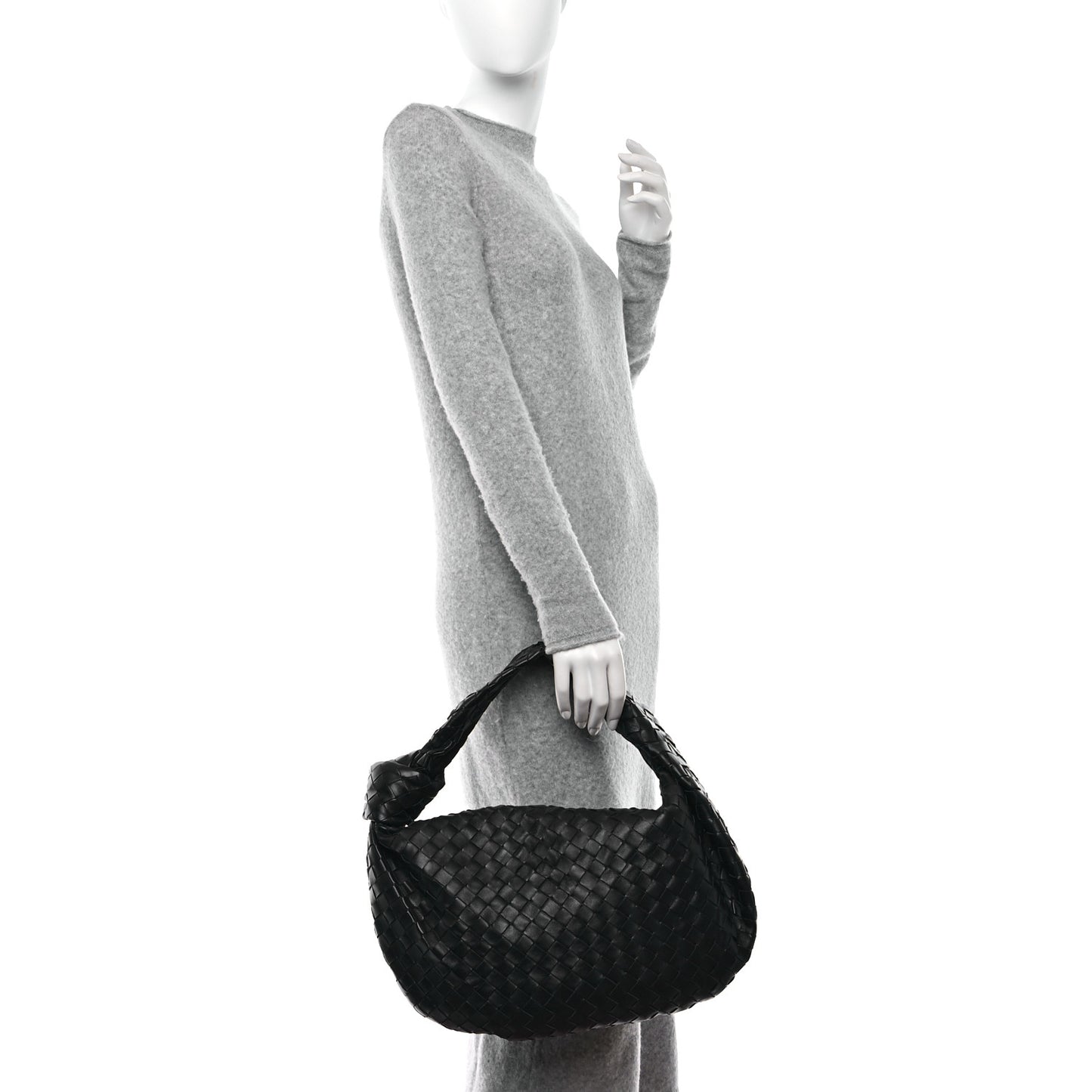 Nappa Intrecciato Small Jodie Black