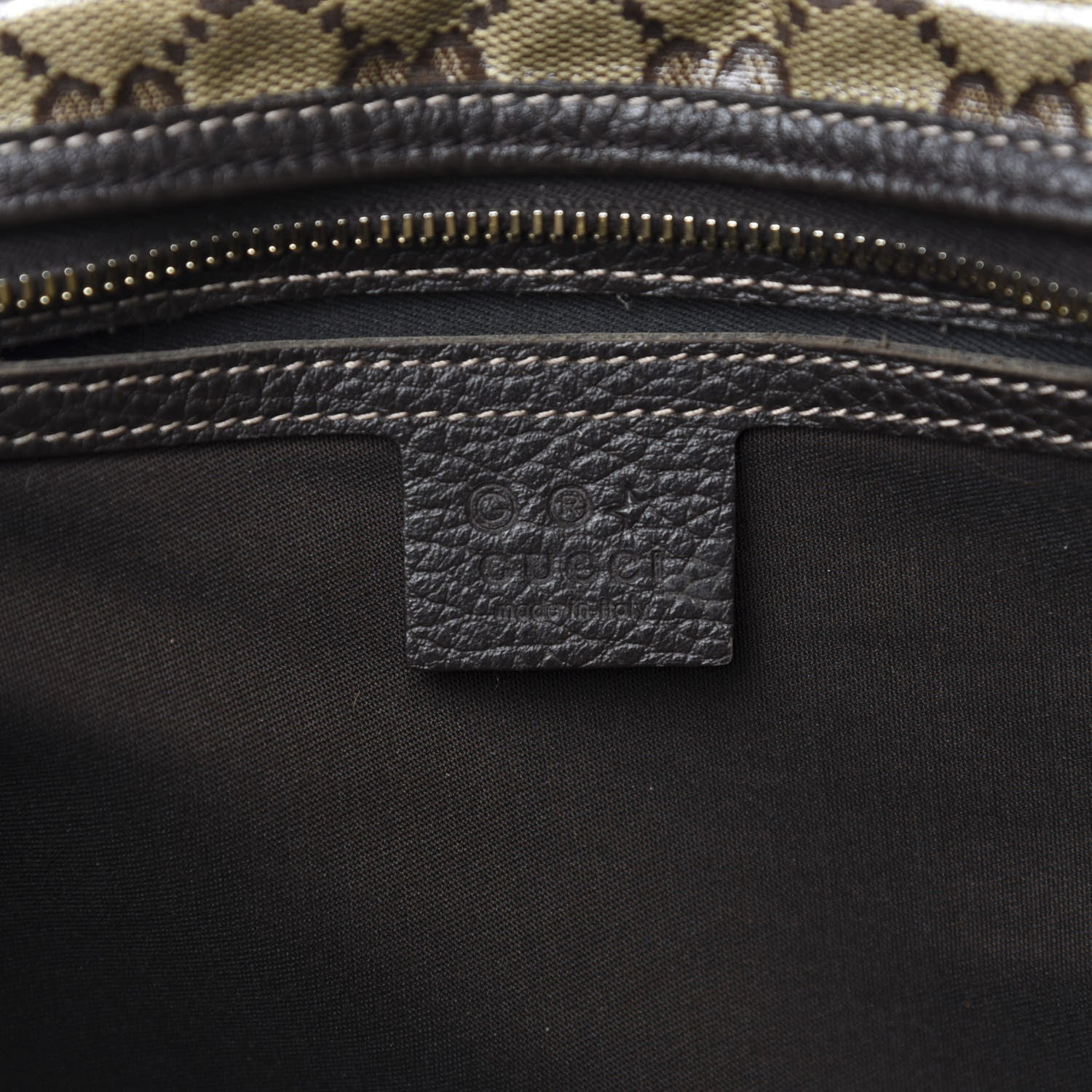 Gucci Crystal Monogram Medium Joy Boston Dark Brown 8 of 10