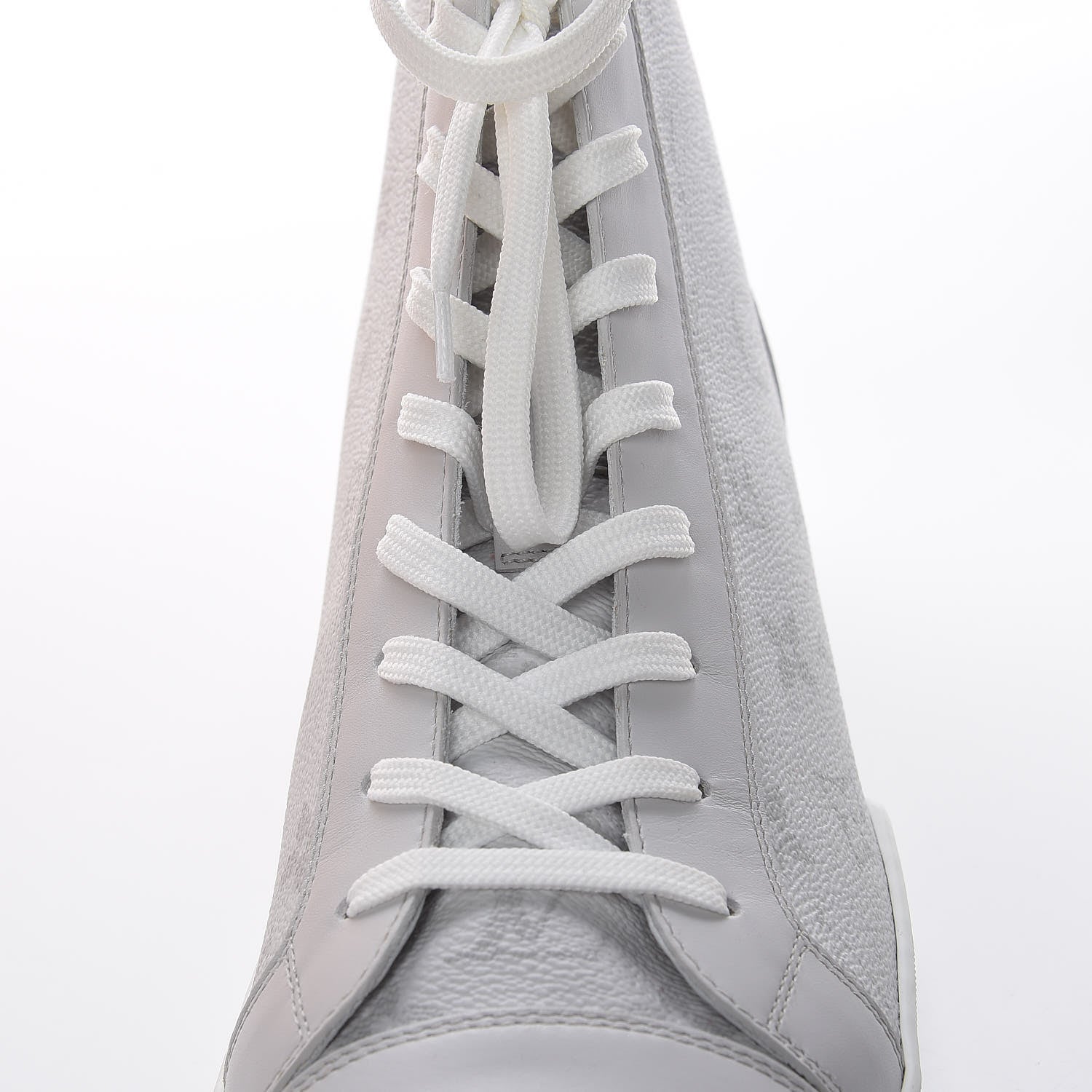 Louis Vuitton Monogram Match Up Sneakers 7.5 White 14 of 15