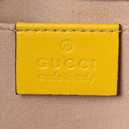 Gucci Calfskin Matelasse Mini GG Marmont Shoulder Bag Stone Topaz 8 of 13