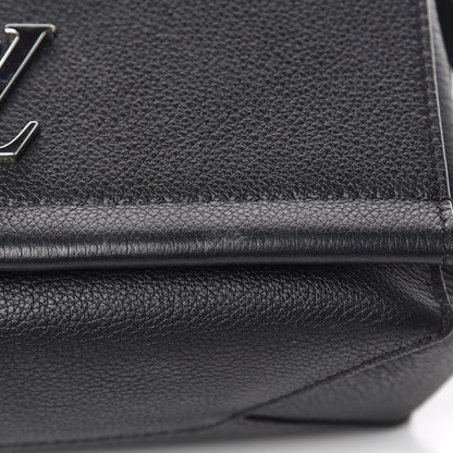 Louis Vuitton Calfskin Lockme II Chain Bag BB Black 9 of 11