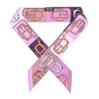 Hermes Silk Bouclerie d'Attelage Twilly 1 of 3