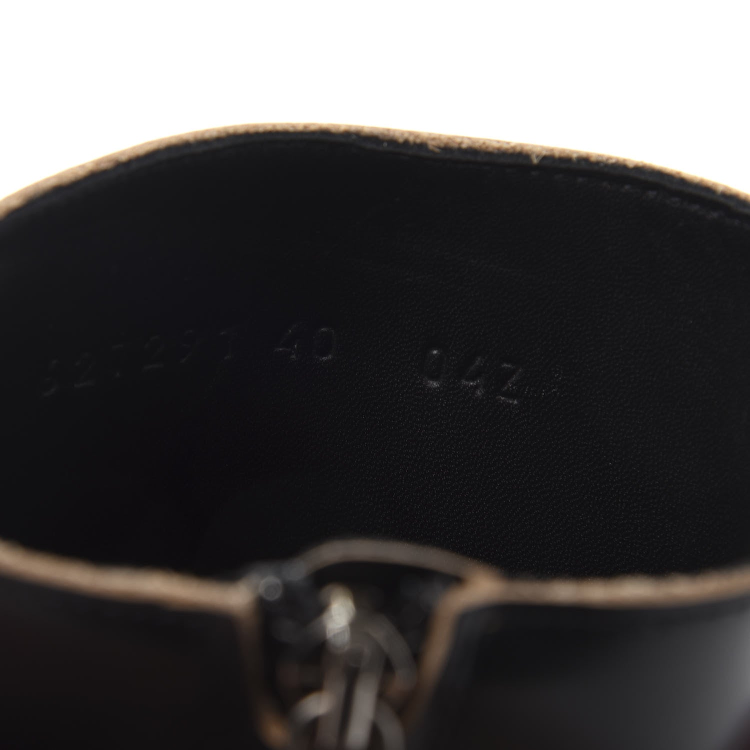 Gucci Cordovan Lux Dionysus Hunder Boots 40 Black 8 of 9