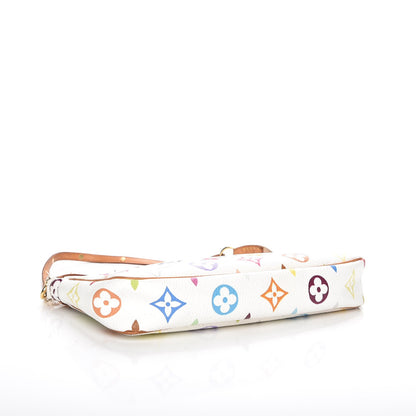 Louis Vuitton Monogram Multicolor Pochette Accessories White 4 of 8