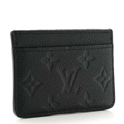 Louis Vuitton Empreinte Card Holder Black 3 of 6