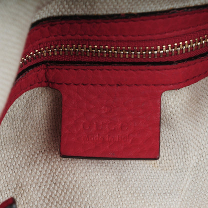 Gucci Pebbled Calfskin Large Soho Hobo Red 6 of 12