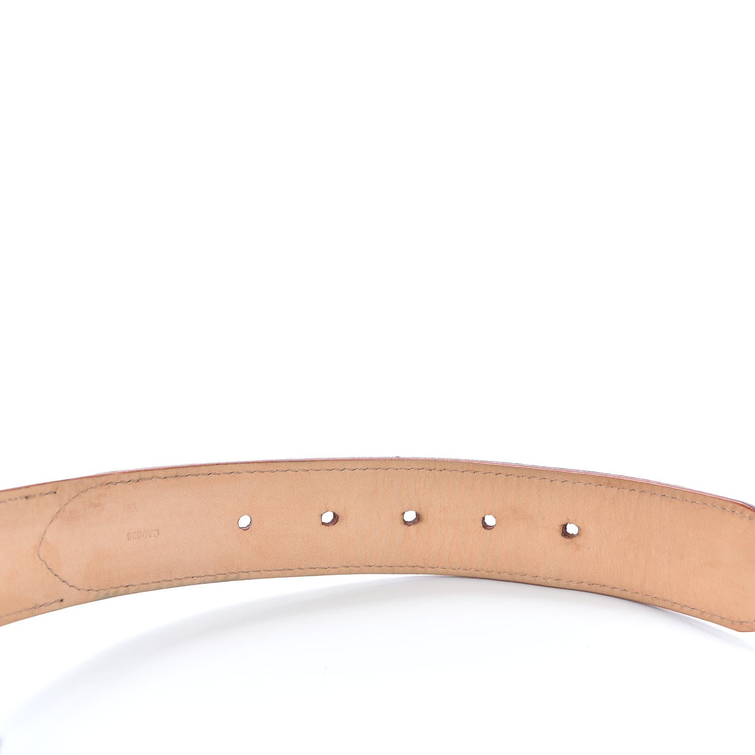 Louis Vuitton Monogram Watercolor Aquarelle Belt 95 38 Brown 8 of 8