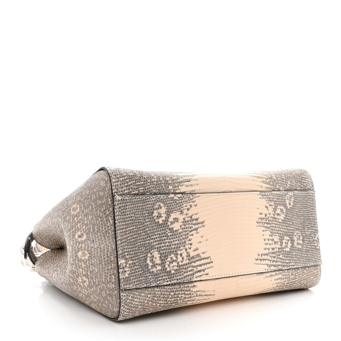 Lizard Togo Shiny Nappa Mini Peekaboo Iconic Satchel Rosa Skin