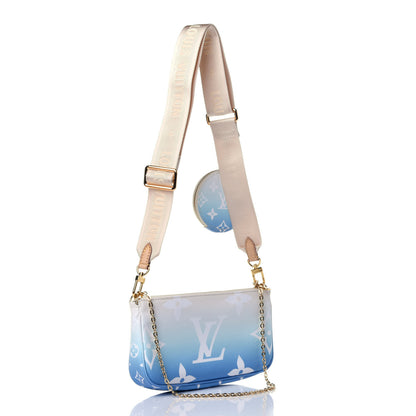 Louis Vuitton Monogram Giant By The Pool Multi Pochette Accessories Blue 2 of 13
