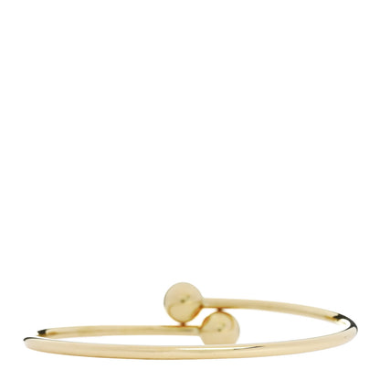 Tiffany 18K Yellow Gold 8mm HardWear Ball Bypass Bracelet 2 of 4